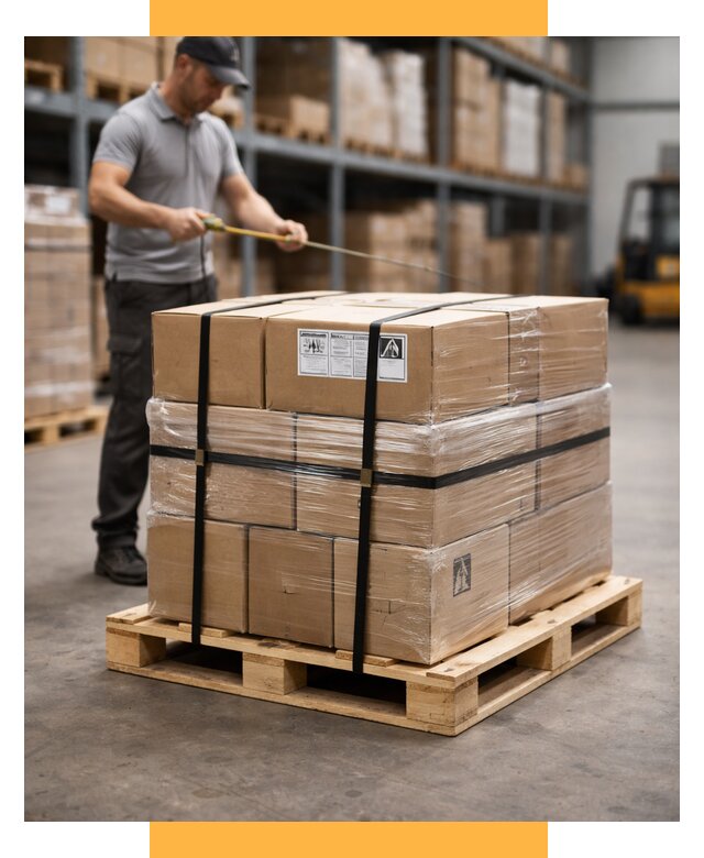 Упаковка и паллетирование грузов от 3607 р. | СетСервис-Еск
