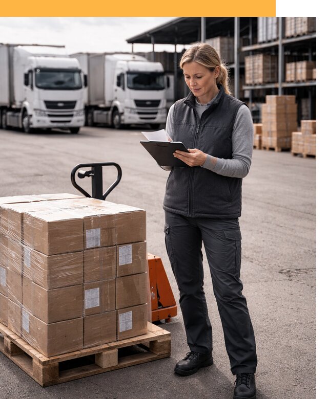 Доставка грузов из Европы к дверям клиента от 12367 руб