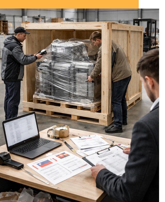 Доставка промышленного оборудования из США от 66989 руб