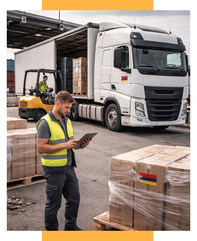 Автоперевозки из Армении от 97907 р. — услуги СетСервис-Еск