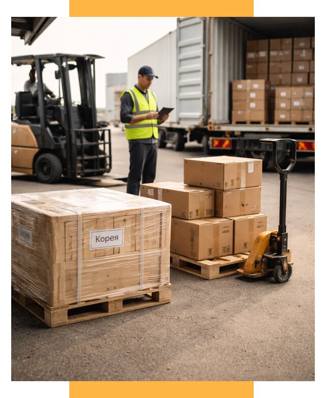 Доставка грузов в Корею из России от 36071 р. | СетСервис-Еск