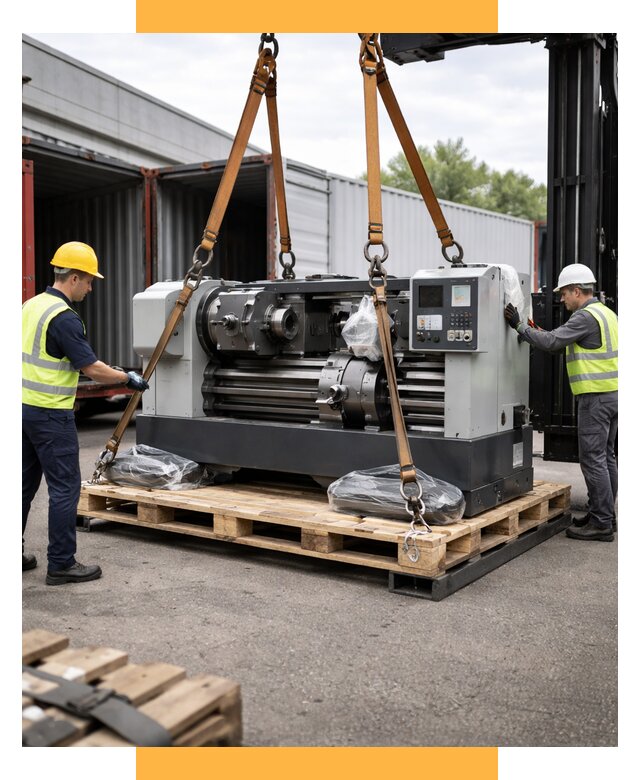 Перевозка станков и таможня от 61836 р. | СетСервис-Еск логистика