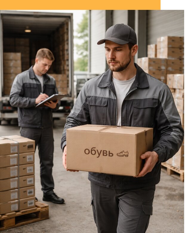 Международная перевозка обуви с таможенным оформлением от 4638