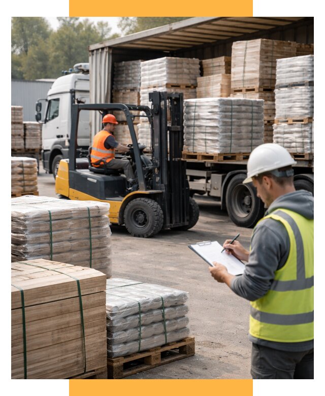 Перевозка строительных материалов от 5668 р. | СетСервис-Еск