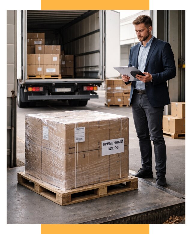 Временный вывоз товаров под ключ от 8245 р. | СетСервис-Еск