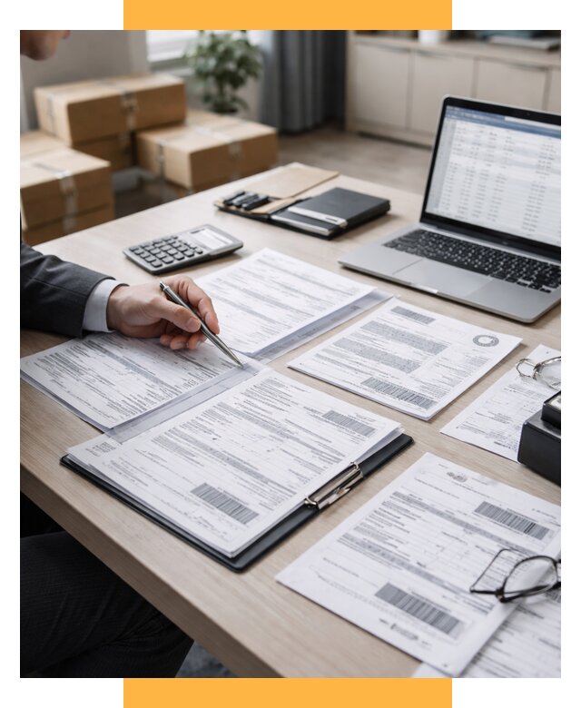 Анализ документов для таможни от 4638 р. - СетСервис-Еск