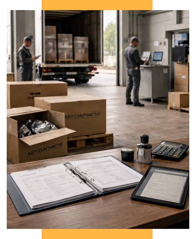 Таможенное оформление автозапчастей под ключ от 8760 р., СетСервис-Еск
