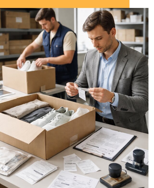 Таможенное оформление одежды и обуви по выгодной цене от 6699 руб