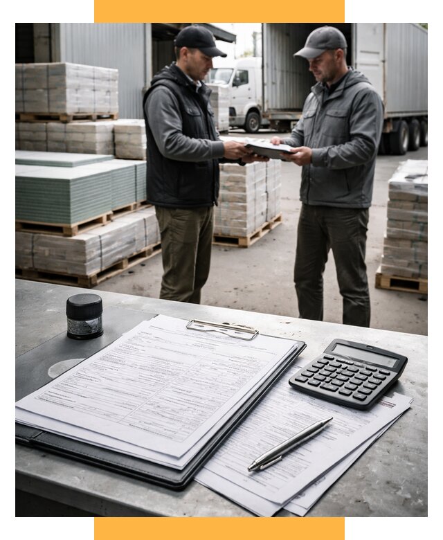 Таможенное оформление стройматериалов от 8760 р. | СетСервис-Еск