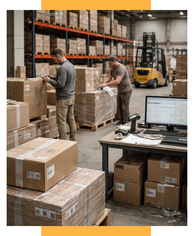 Склад консолидации в Европе от 6699 р., услуги СетСервис-Еск