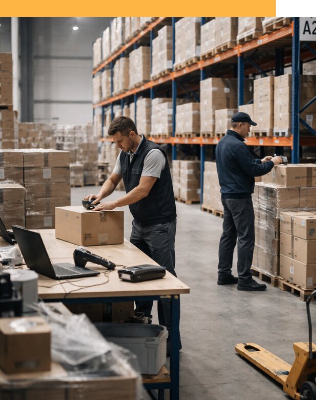 Склад консолидации в Европе: хранение, сортировка от 6699